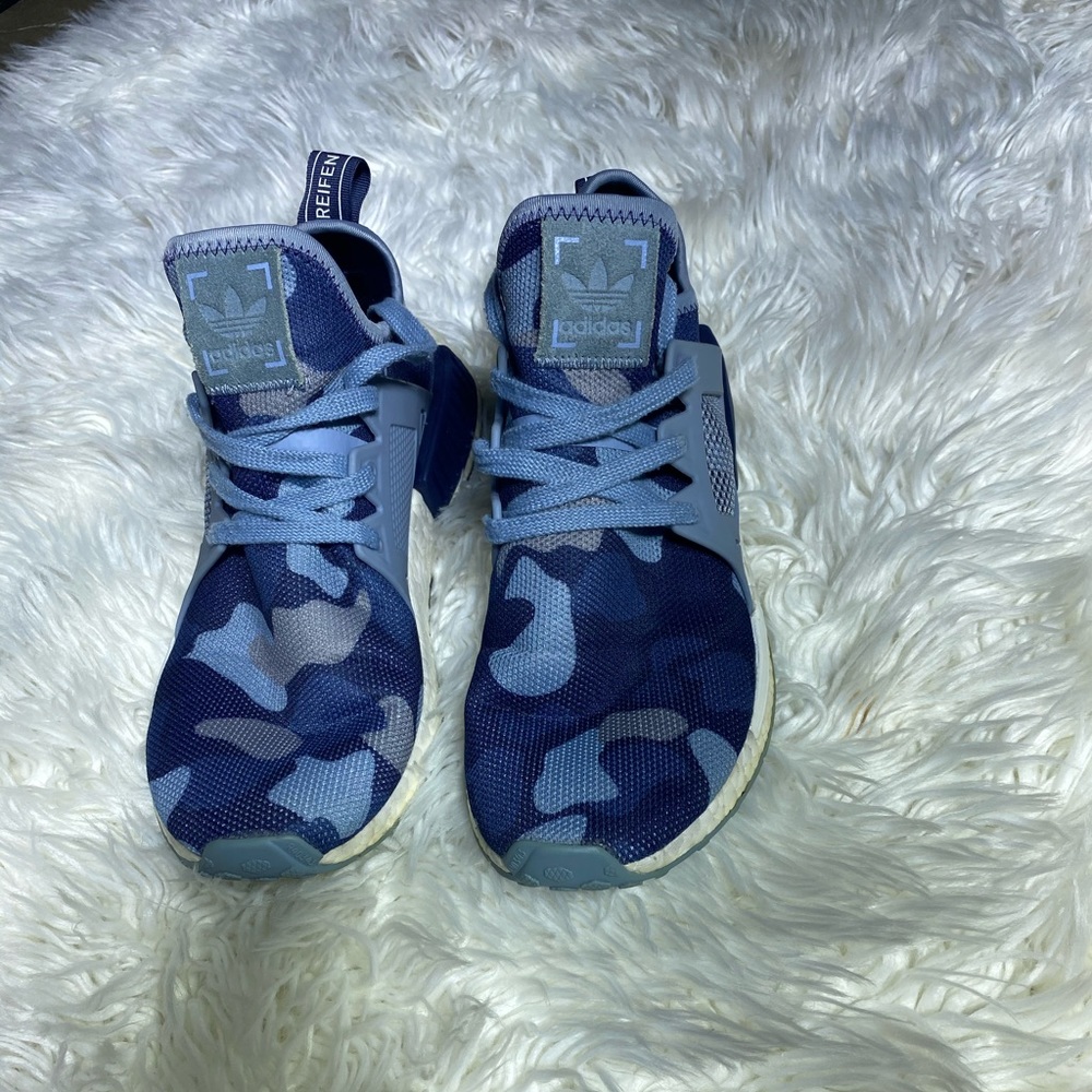 Blue Camo Adidas NMD